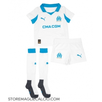 Olympique de Marseille Maglia Gara Casa Repliche 2025-26 Bambino